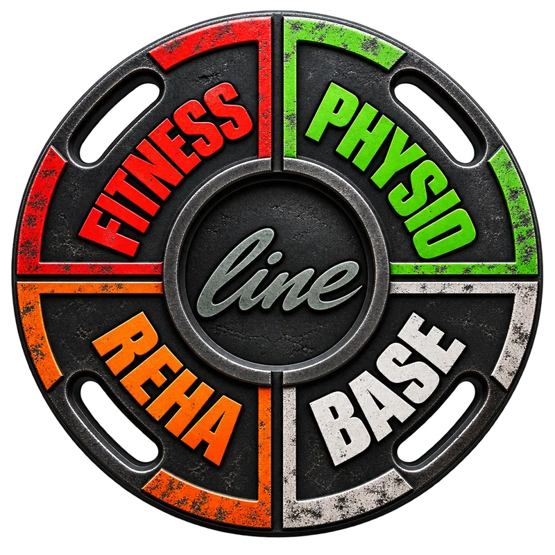 Fitness, Physio, Reha und Base – eine line